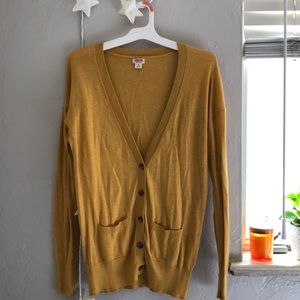 Gold Cardigan